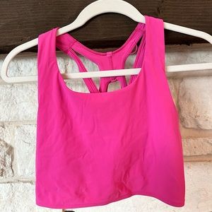 Lulu Lemon Racerback Sports Bra/Tank - Hot Pink